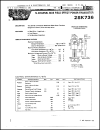 Click here to download 2SK736 Datasheet