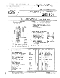 Click here to download 2SK801 Datasheet