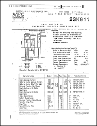 Click here to download 2SK811 Datasheet
