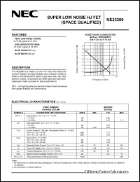 Click here to download NE23300 Datasheet