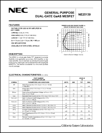 Click here to download NE25139T1U74 Datasheet