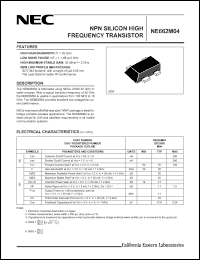 Click here to download NE662M04 Datasheet