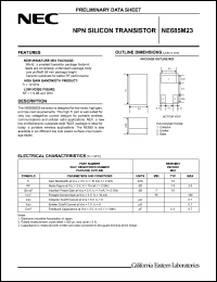 Click here to download NE685M23 Datasheet