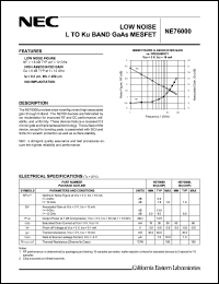 Click here to download NE76000 Datasheet