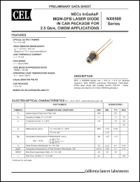 Click here to download NX6508GH61 Datasheet