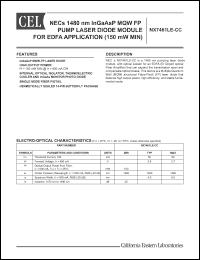 Click here to download NX7461LE-CC Datasheet