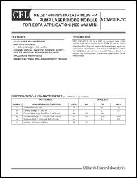 Click here to download NX7462LE-CC Datasheet