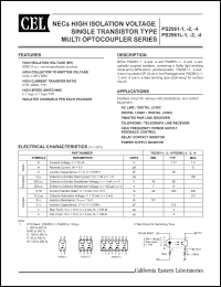 Click here to download PS2561-4 Datasheet