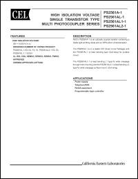 Click here to download PS2561AL2-1-E3 Datasheet