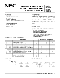 Click here to download PS2605L Datasheet