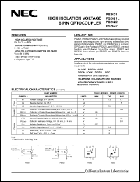 Click here to download PS2621 Datasheet