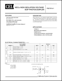 Click here to download PS2701A-1-F4 Datasheet