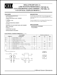 Click here to download PS710E-1 Datasheet