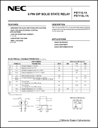Click here to download PS7112L-1A-E3 Datasheet