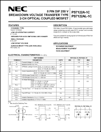 Click here to download PS7122AL-1C Datasheet