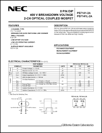 Click here to download PS7141L-2A-E4 Datasheet