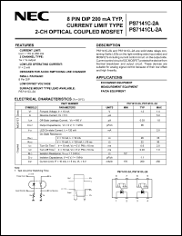 Click here to download PS7141C-2A Datasheet