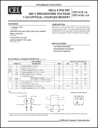 Click here to download PS7141E-1 Datasheet