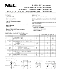 Click here to download PS7142L-2B-E4 Datasheet