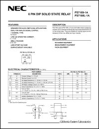 Click here to download PS7160L-1A-E4 Datasheet
