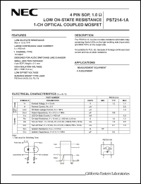 Click here to download PS7214-1A Datasheet