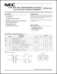 Click here to download PS7241-2A-F4 Datasheet