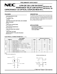 Click here to download PS7341AL-1B Datasheet