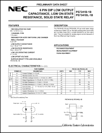 Click here to download PS7341B-1 Datasheet