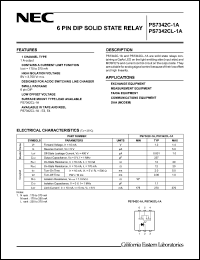 Click here to download PS7342CL-1A Datasheet
