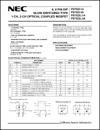 Click here to download PS7522L-1A-E3 Datasheet