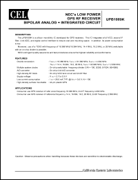 Click here to download uPB1009K-E1 Datasheet