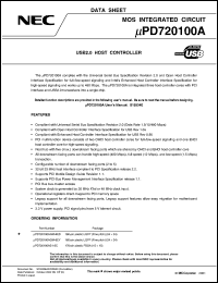 Click here to download UPD720100AS1-2C Datasheet