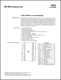 Click here to download UPD7002 Datasheet