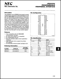 Click here to download UPD8255AC-5 Datasheet