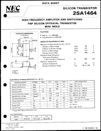 Click here to download 2SA1464 Datasheet