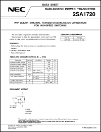 Click here to download 2SA1720 Datasheet