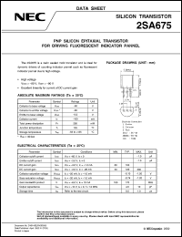 Click here to download 2SA675 Datasheet