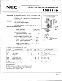 Click here to download 2SB1149 Datasheet