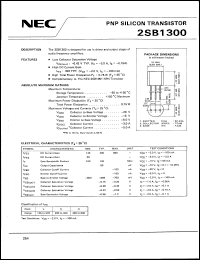 Click here to download 2SB1300 Datasheet