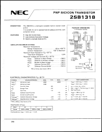 Click here to download 2SB1318 Datasheet