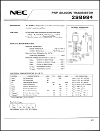 Click here to download 2SB984 Datasheet