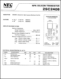 Click here to download 2SC2408 Datasheet