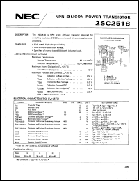 Click here to download 2SC2518 Datasheet
