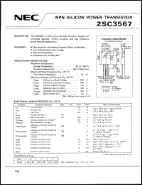 Click here to download 2SC3567 Datasheet