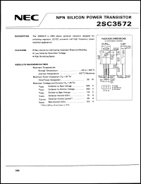 Click here to download 2SC3572 Datasheet