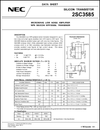 Click here to download 2SC3585 Datasheet