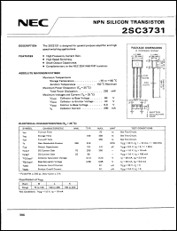 Click here to download 2SC3731 Datasheet