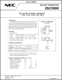 Click here to download 2SC5009-T1 Datasheet