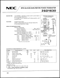 Click here to download 2SD1630 Datasheet