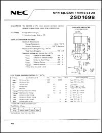 Click here to download 2SD1698 Datasheet
